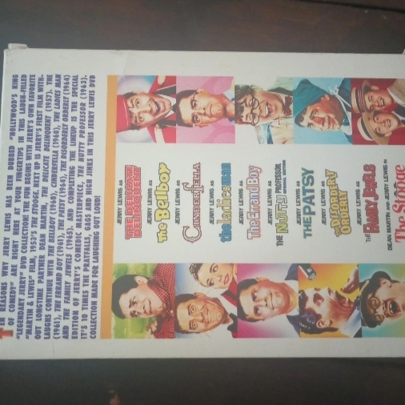 The Legendary Jerry Collection DVDs (The Bellboy / Cinderfella / The Delicate... - Picture 3 of 7